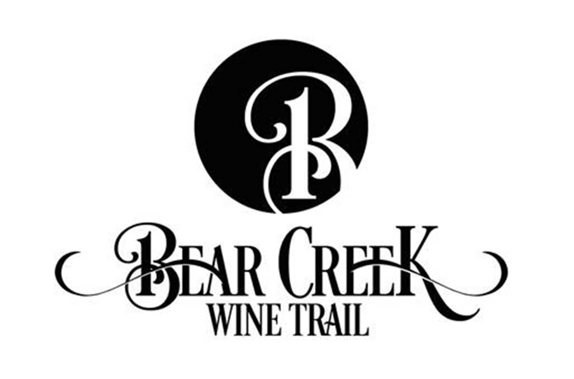 Bear Creek Wine Trail logo.