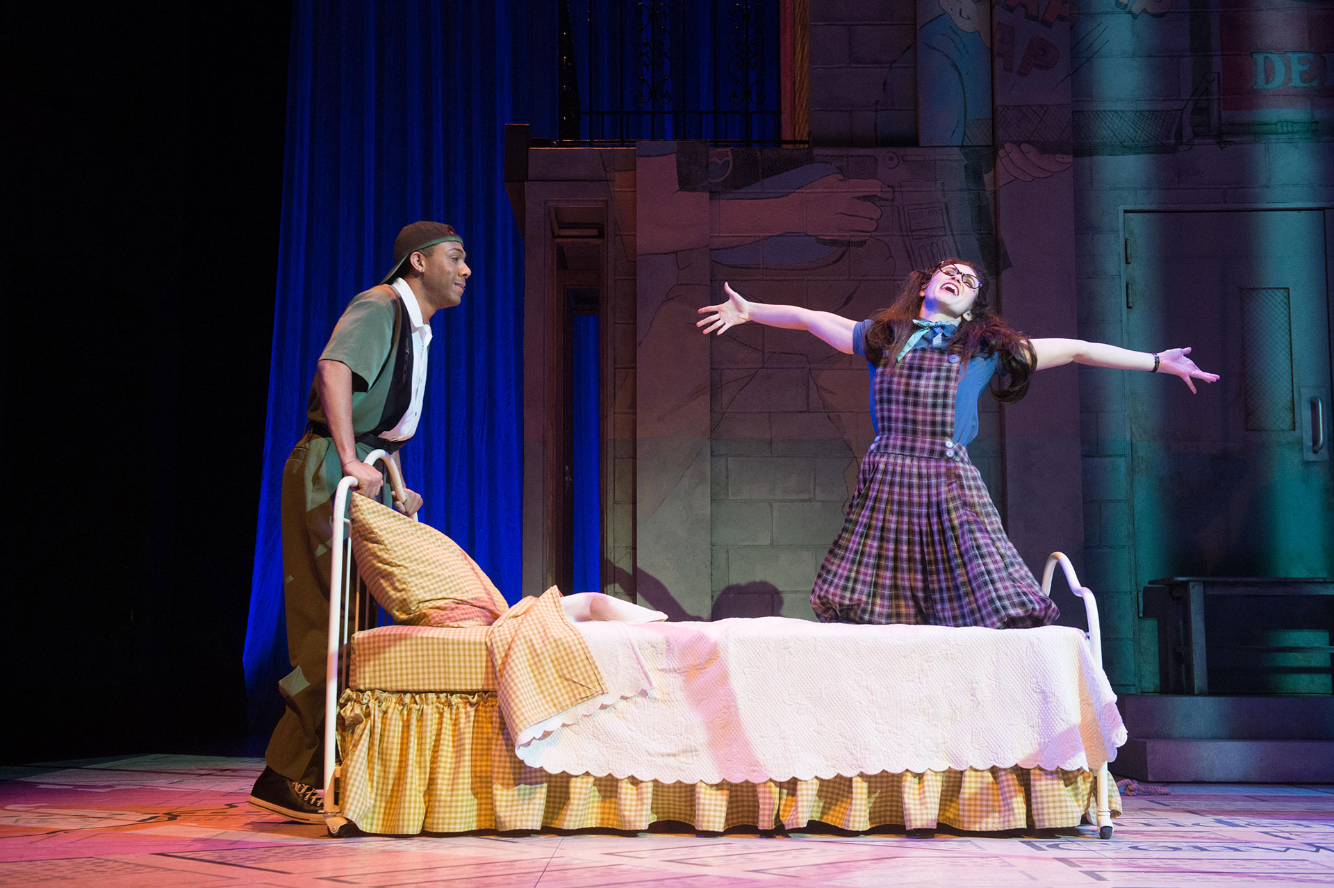 Production photo of Hairspray