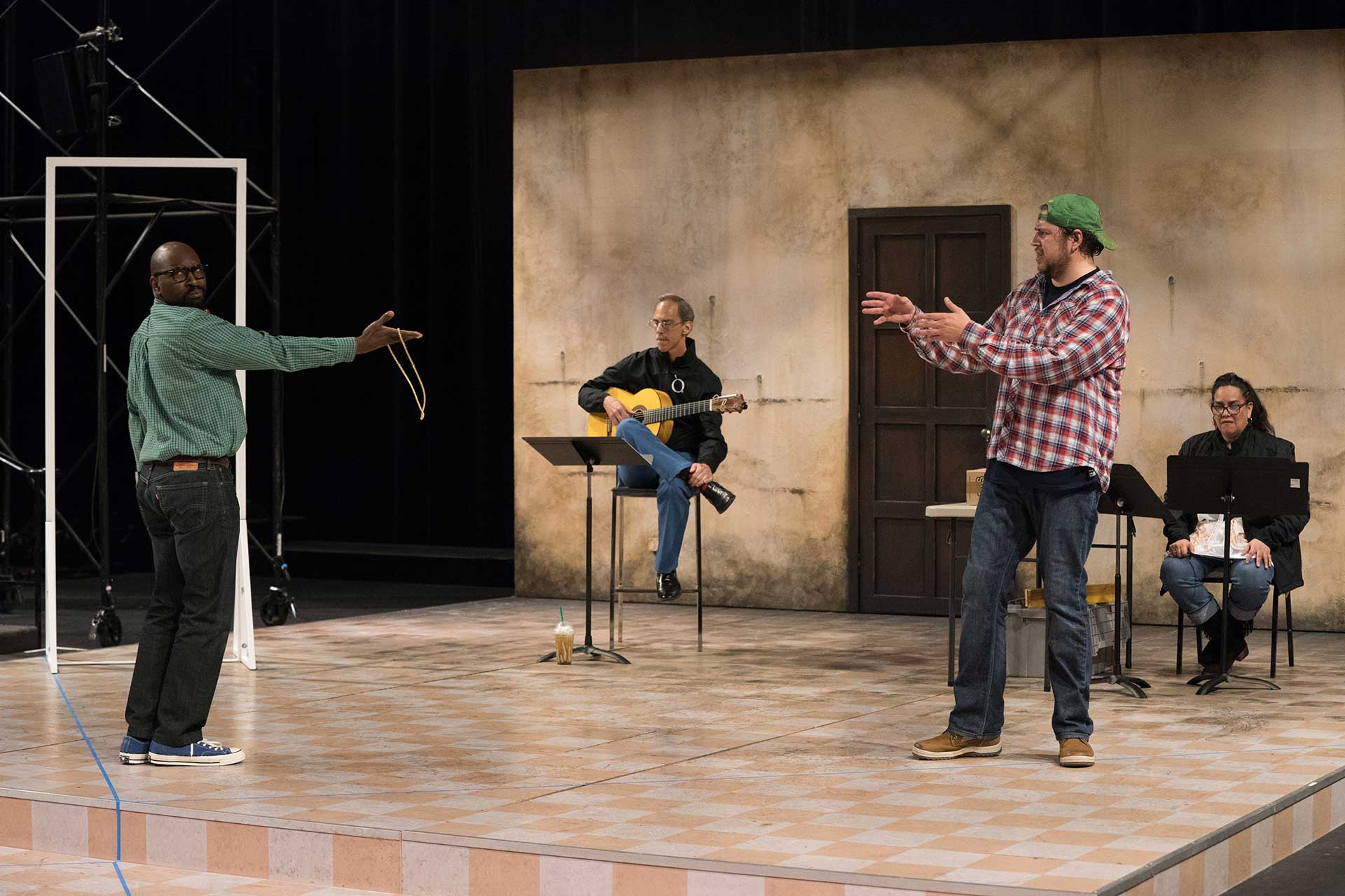 Production photo of La Comedia of Errors