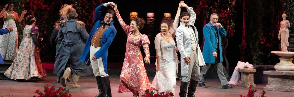 People dancing in formal costumes.