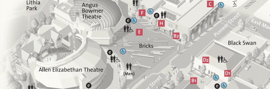 Allen Elizabethan Theatre Seating Chart