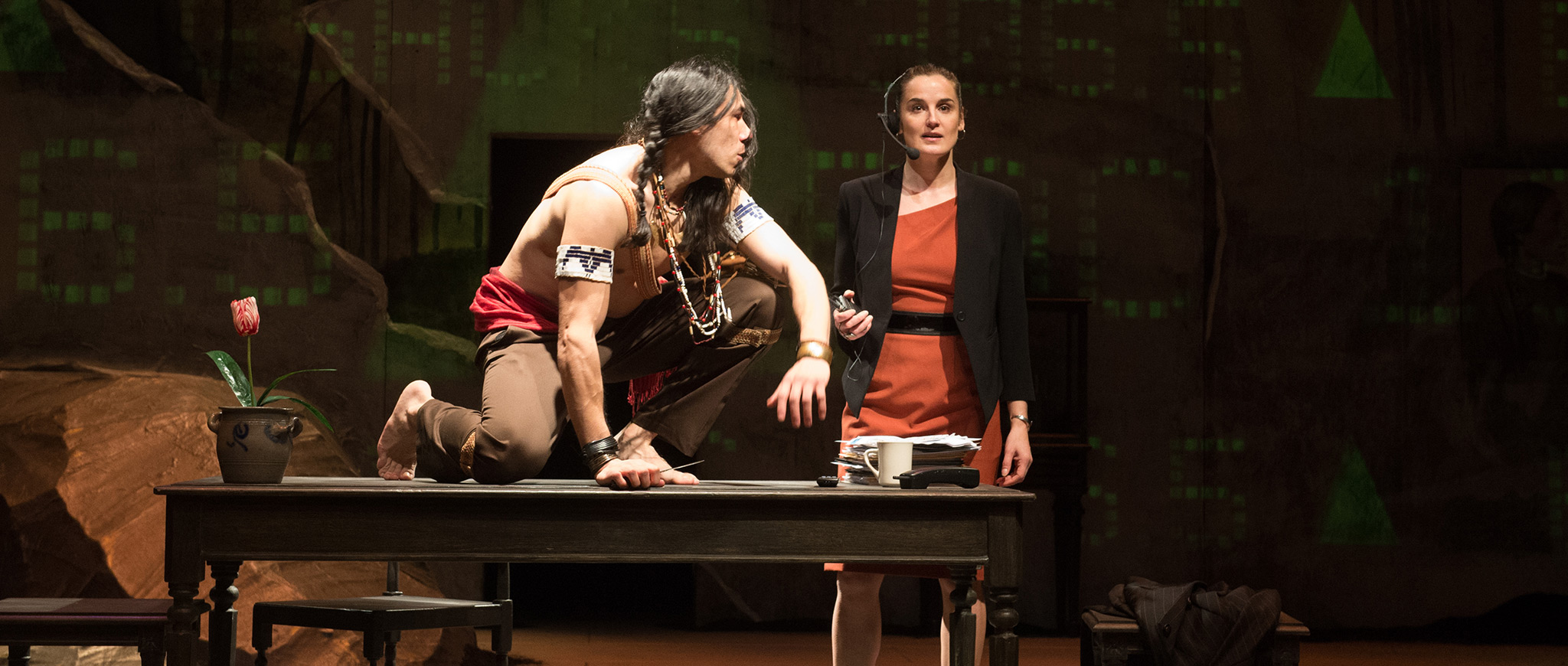 Production Photo from Manahatta