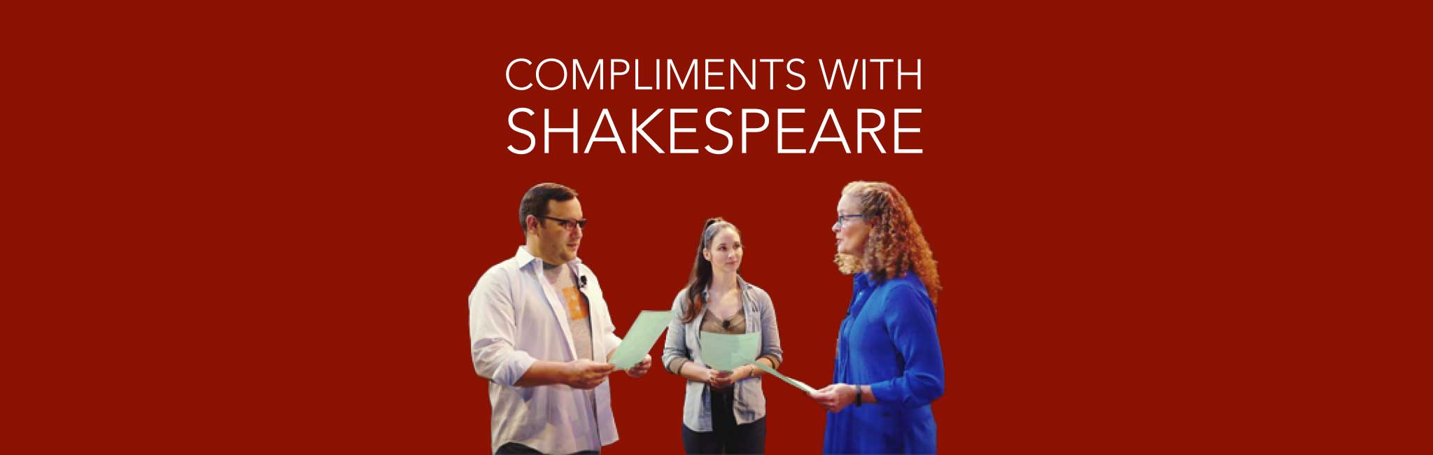 Compliments with Shakespeare