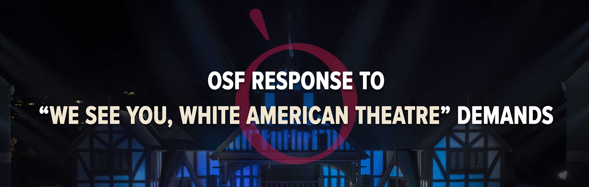 We See You, White American Theatre