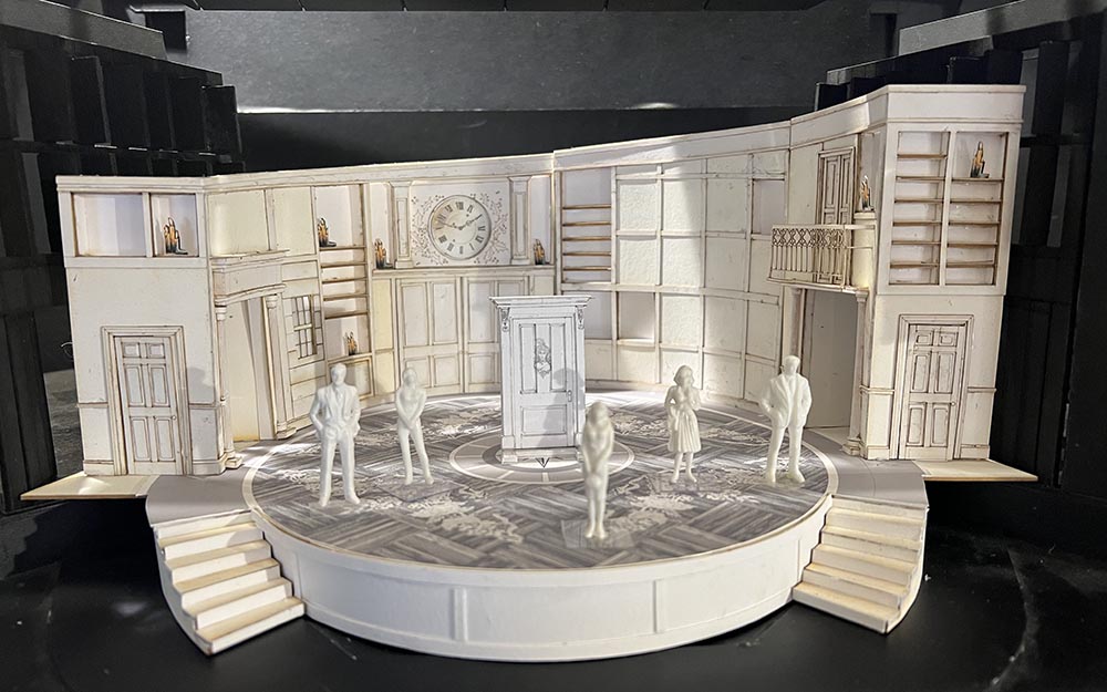 Set model for It’s Christmas, Carol!